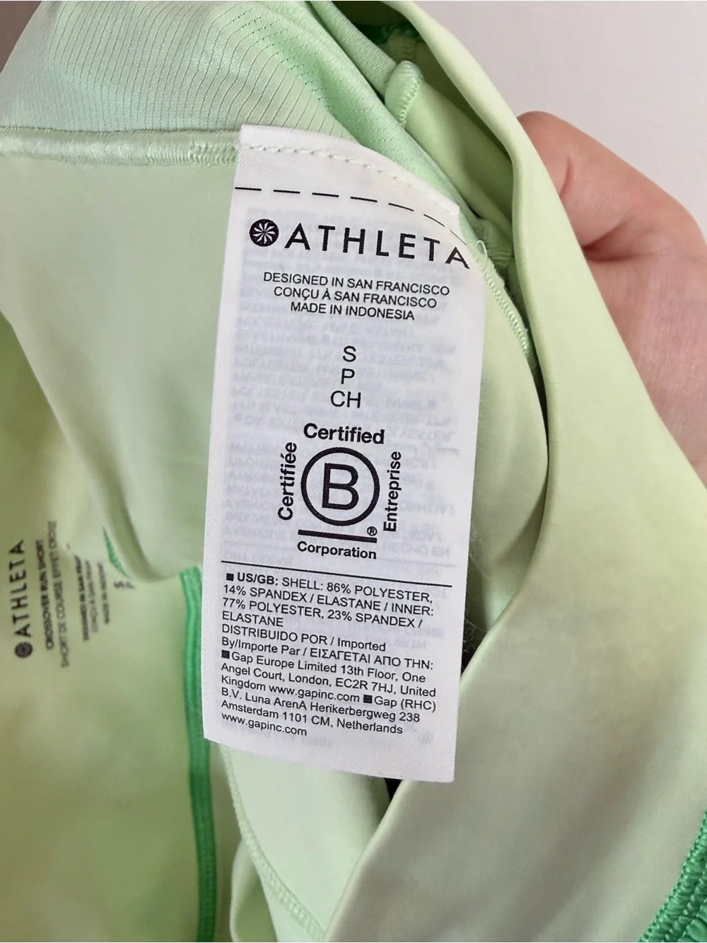 Athleta Crossover High Rise 2 In 1 Active 4